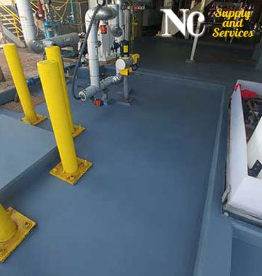 เคลือบพื้นป้องกันการรั่วซึมสารเคมี Secondary Containment Coating